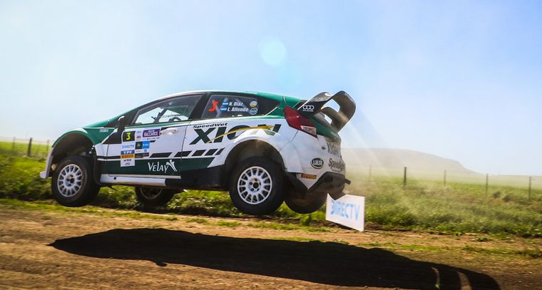 Nicolás Díaz (Ford) fué uno de los referentes del Shakedown.