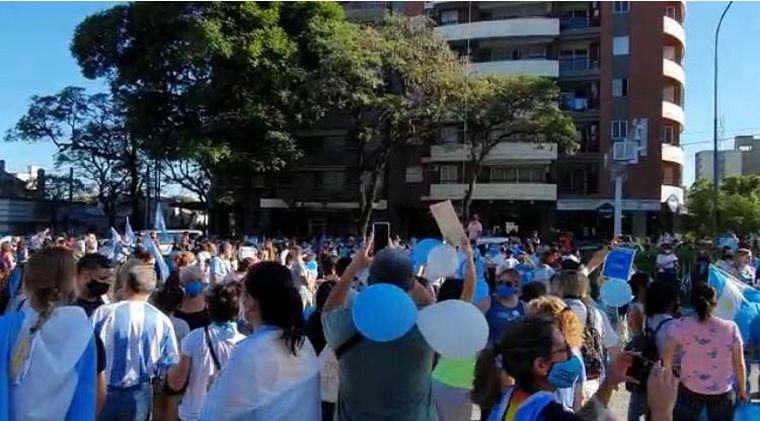 Marcha contra el aborto en Tucumán.