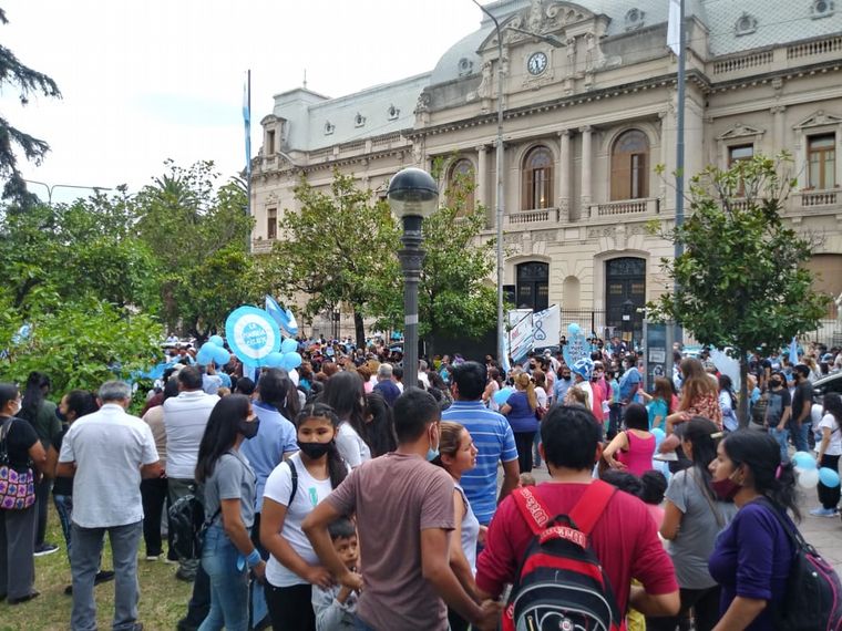Marcha contra el aborto en Jujuy.