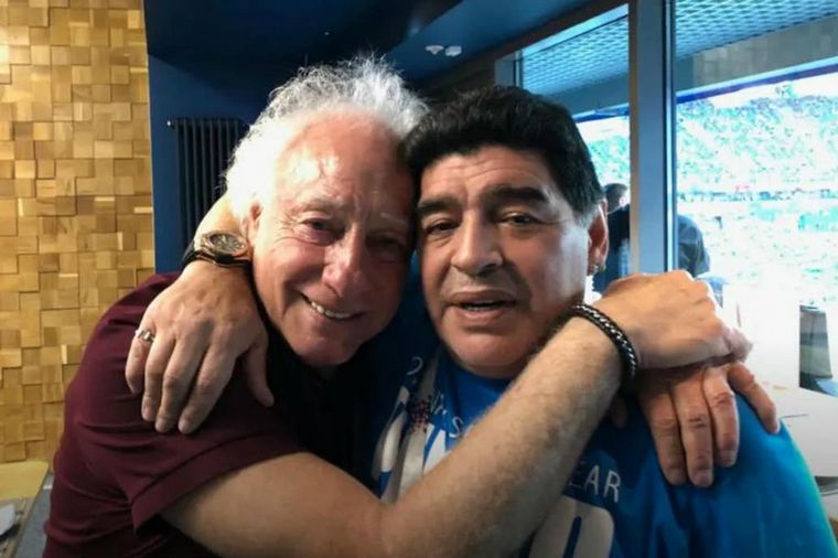FOTO: Guillermo Coppola habló de la "novia" menor de Maradona