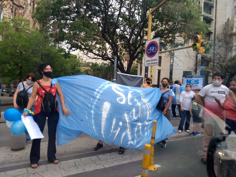 Marcha contra el aborto en Córdoba.