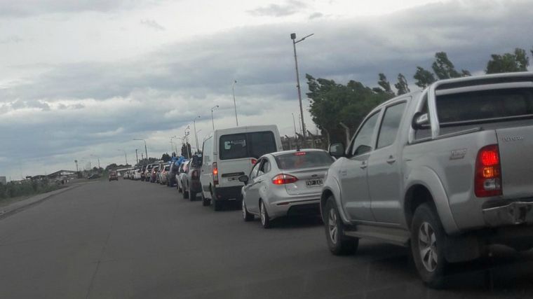 Marcha contra la legalización del aborto en Río Gallegos, Santa Cruz.