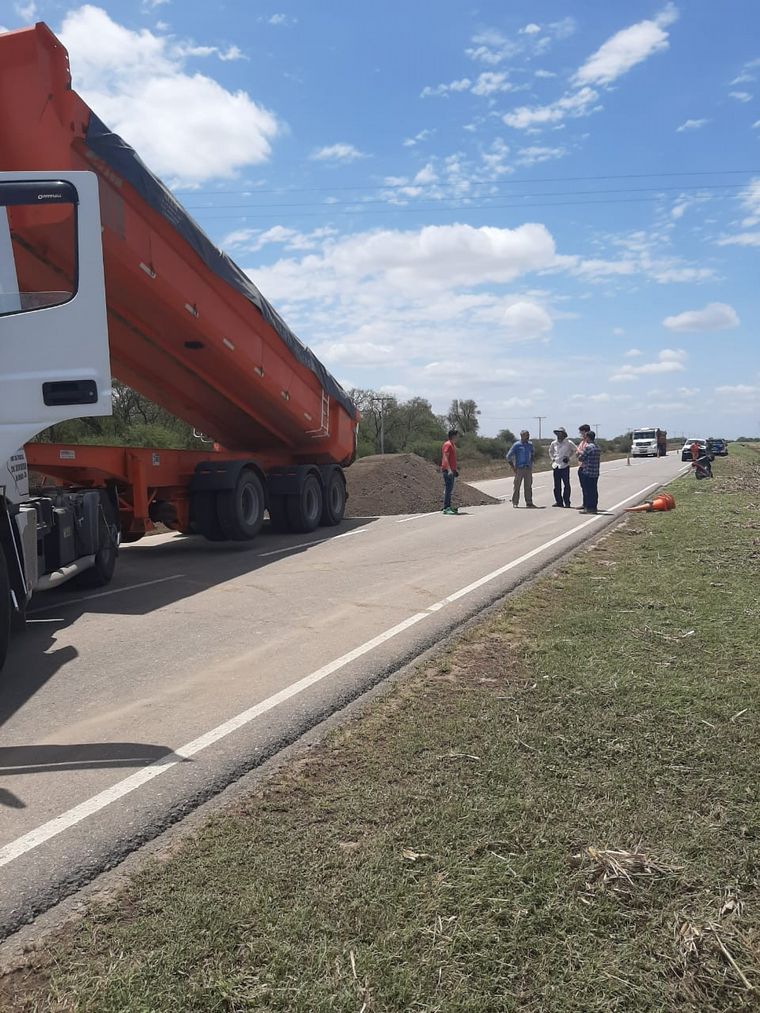 Cañada de Luque quedó aislada tras la lluvia torrencial