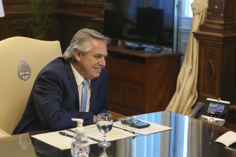Alberto Fernández habló por teléfono con Joe Biden.