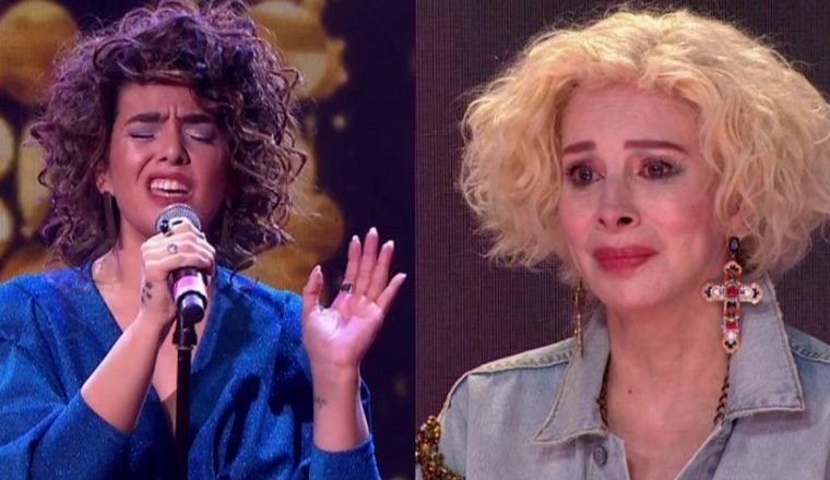 Nacha Guevara se emocionó hasta las lágrimas 