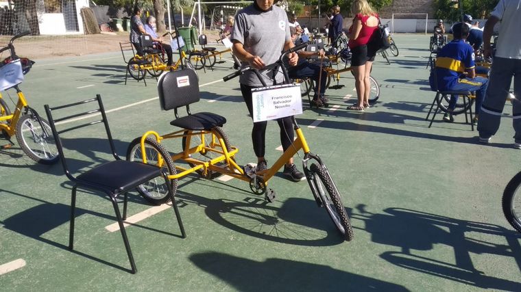La Fundación Jean Maggi entregó 50 bicicletas