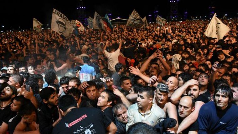 En el show de 2017 murieron Juan Bulacio y Javier León.