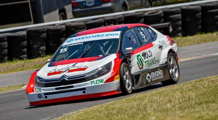 Gastón Cabrera con el C4 les enseñó el camino para clasificar en Buenos Aires.