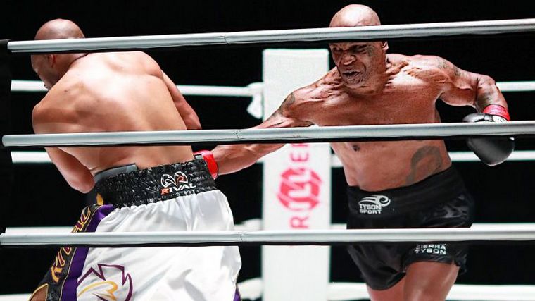 Mike Tyson sigue siendo una máquina de facturar.