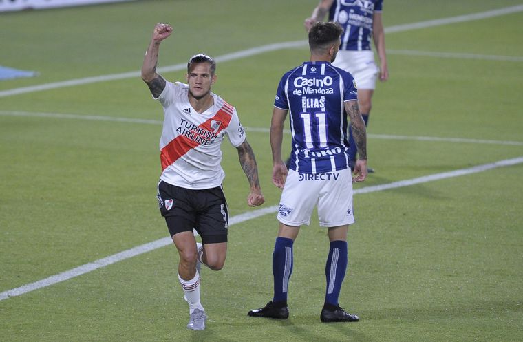 Rodríguez marcó el segundo gol a los 34 minutos del primer tiempo.