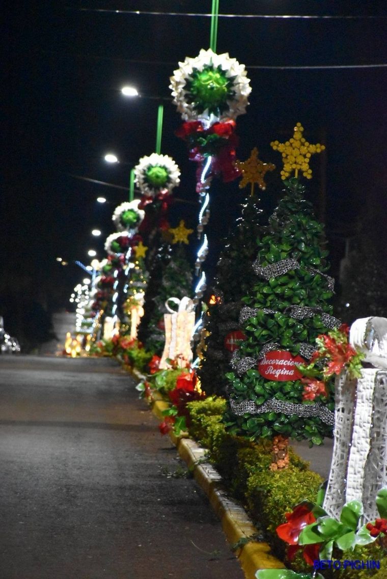 FOTO: Capioví se viste de Navidad cada año (Fotos: Facebook).
