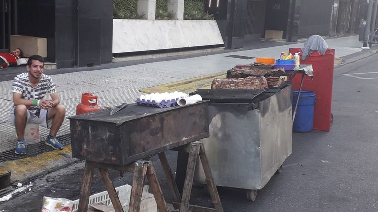 Vigilia en el Congreso el día del debate por la despenalización del aborto