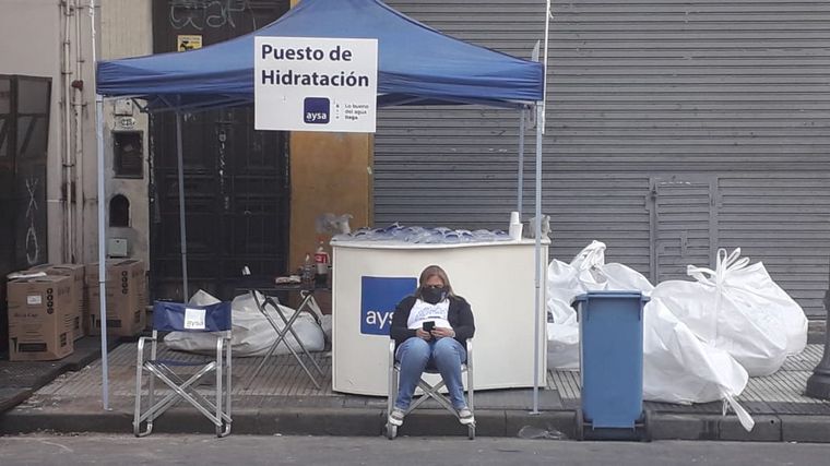Vigilia en el Congreso el día del debate por la despenalización del aborto