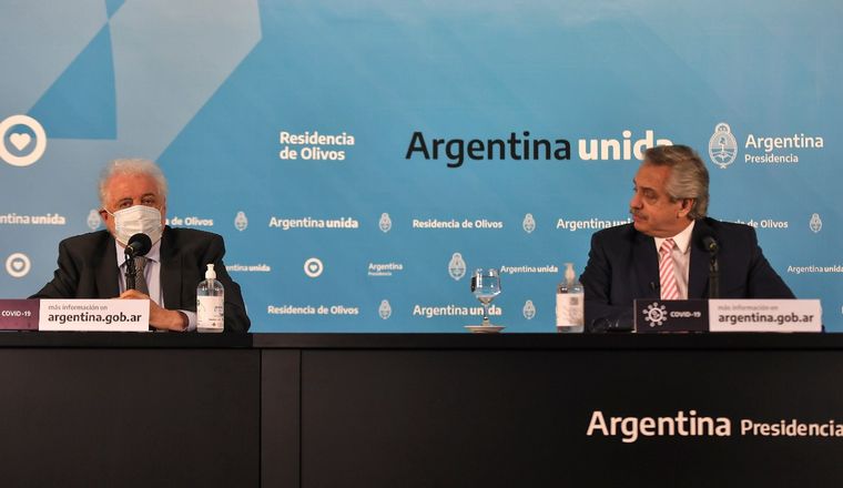 Alberto Fernández expresó su "sincera gratitud" hacia Ginés