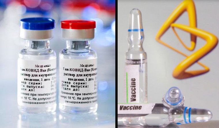 Rusia y AstraZeneca combinarán sus vacunas
