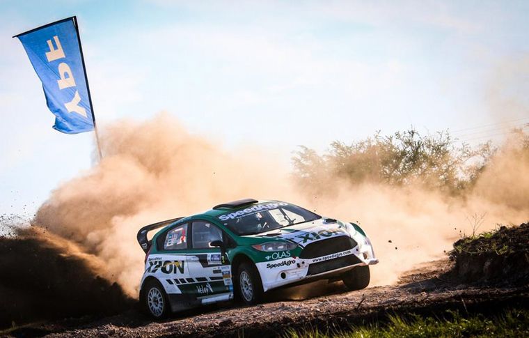 Nico Díaz (Fiesta/GPM) ganó el primer tramo y ahora esta quinto.