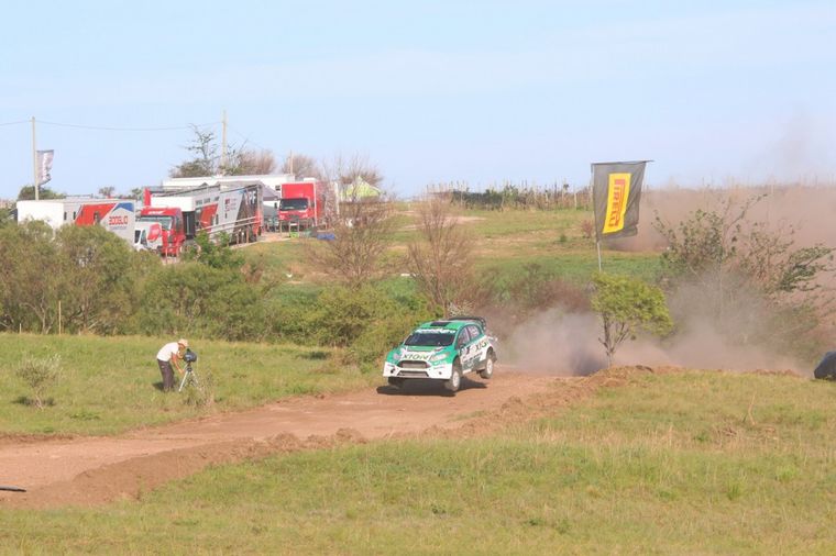 Nico Díaz (Fiesta) fué escolta en RC2.
