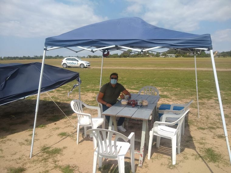 Fer Barrionuevo, en Potrero de Garay.