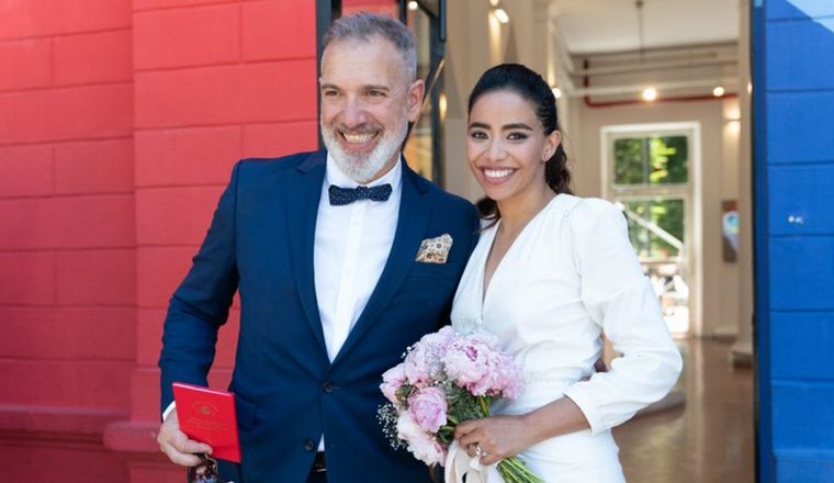 Duggan y su esposa, Karen (foto: Teleshow)