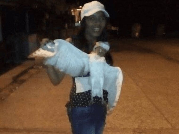 Mileydis Aldana Herazo se había viralizado al difundirse fotos con una lechuza muerta