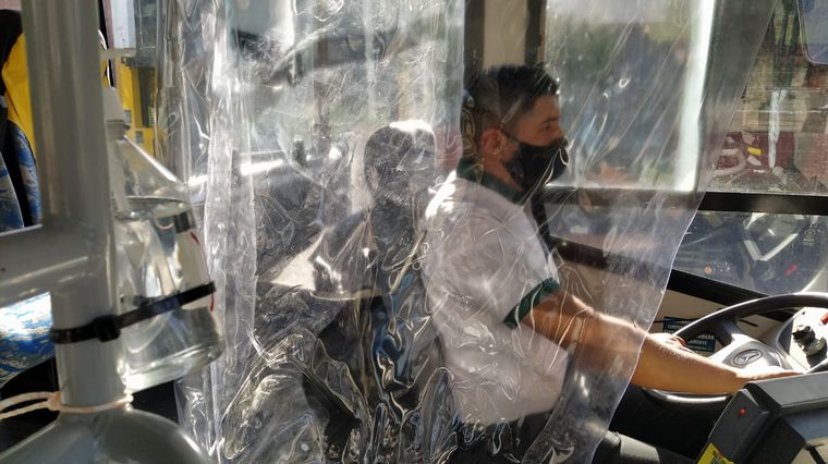 Protocolo en el transporte de pasajeros (Foto: Archivo)