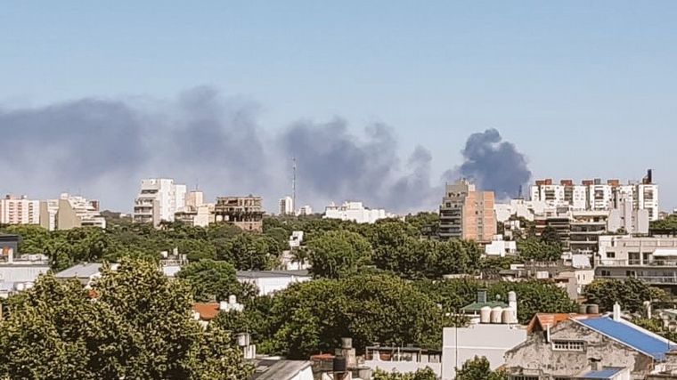 Incendio en Loma Hermosa