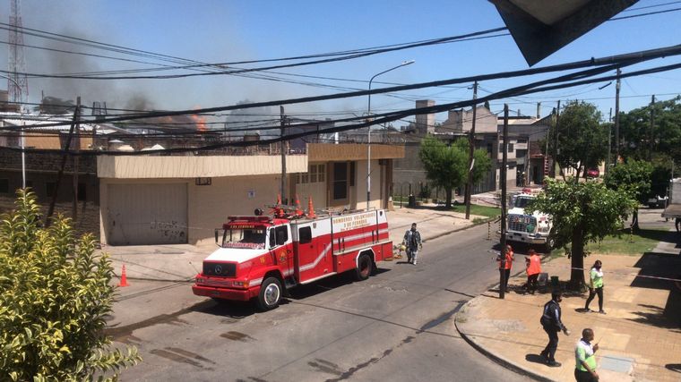 Incendio en Loma Hermosa