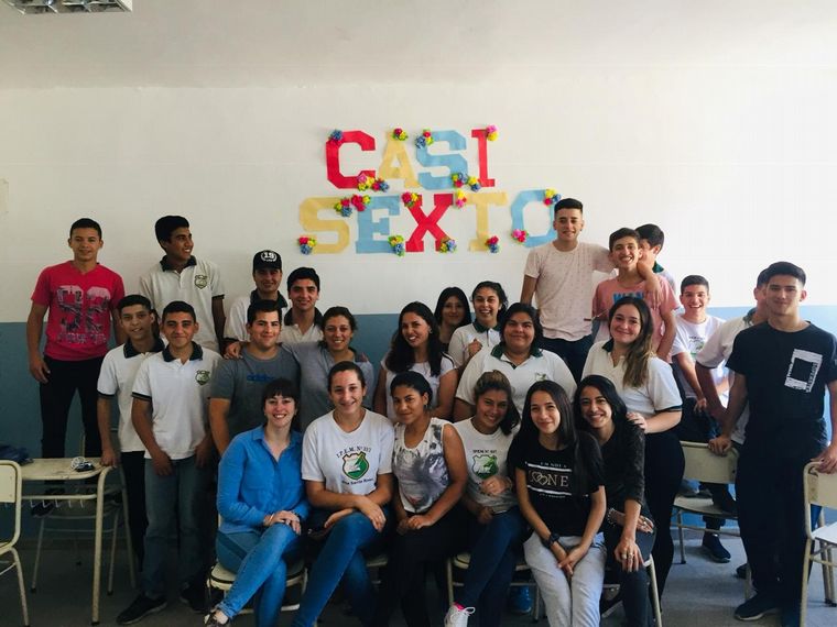 Aldana Orlandi es profesora de nivel medio en el IPEM 327 María Secundina López