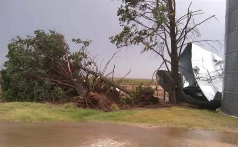 Zona de Santa Flora una colonia ubicada 7km al sur de Río Cuarto
