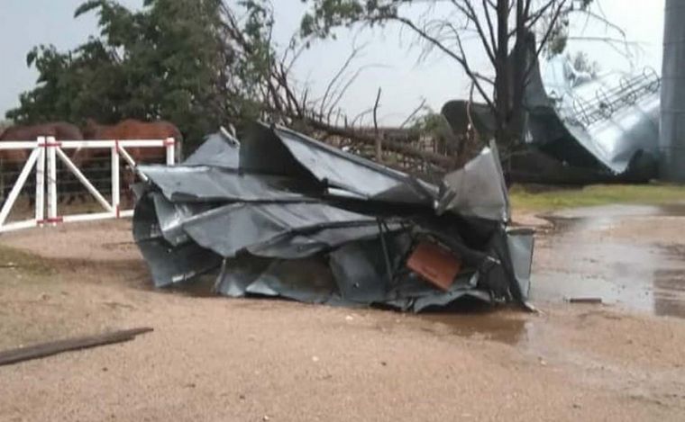 Zona de Santa Flora una colonia ubicada 7km al sur de Río Cuarto