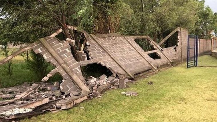 Temporal en Córdoba (Foto: Twitter).