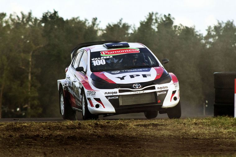 Federico Villagra con el Yaris de Toyota 99 puntos.