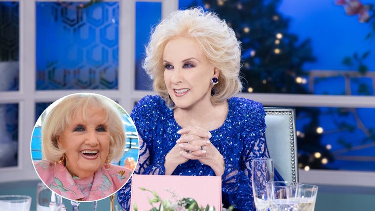 Mirtha le dedicó el programa a su hermana Goldie.