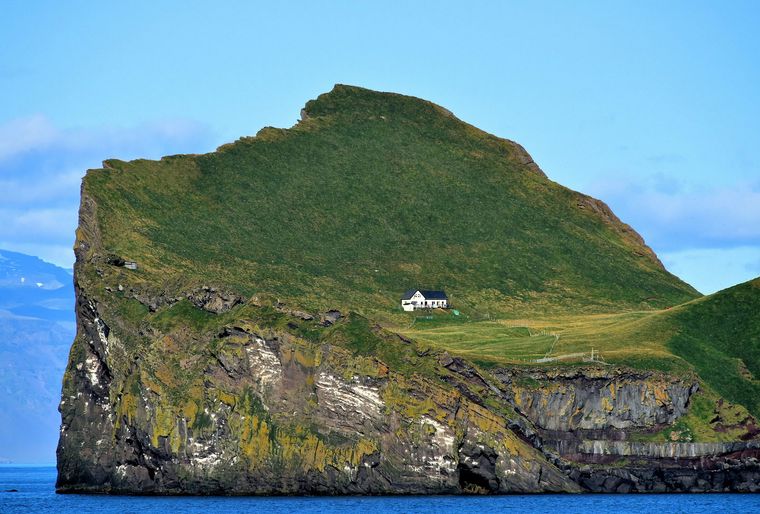 La casa más solitaria del mundo en Elliðaey