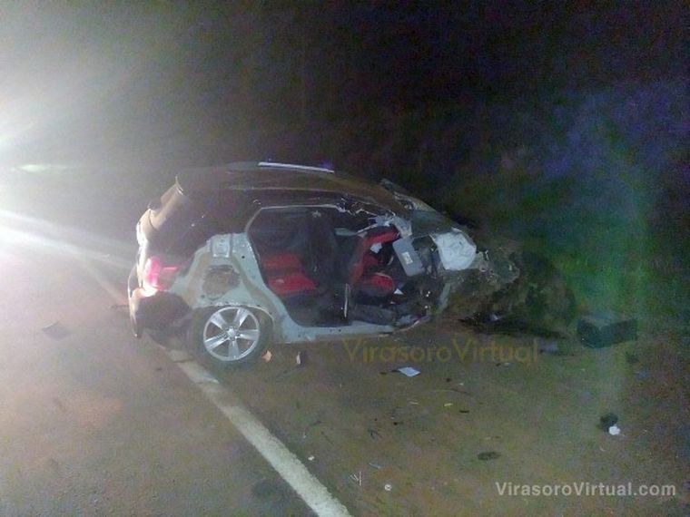 Tres muertos al chocar un auto con un camión cerca de Virasoro.