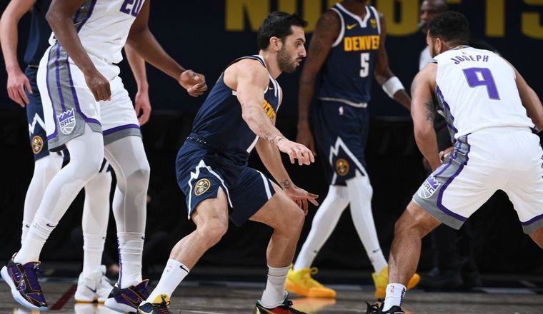 Facundo Campazzo debutó en la NBA.