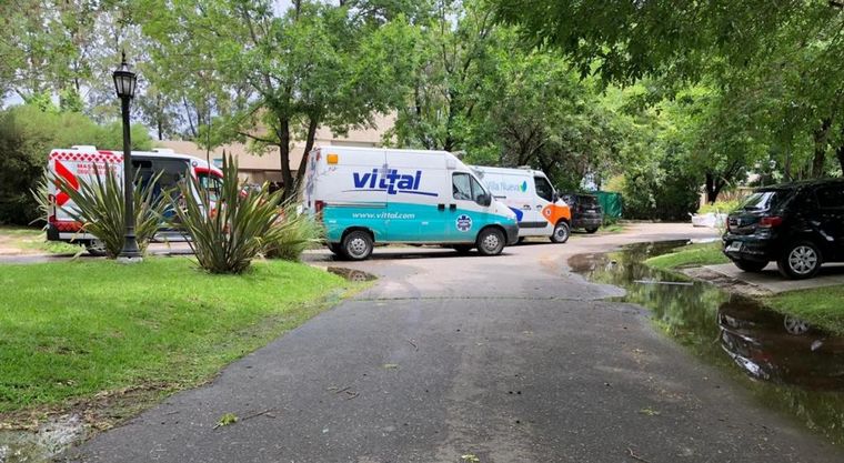 La administración del country anunció que en la residencia, habría una ambulancia.