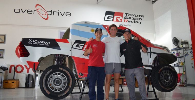 La poderosa Toyota, Juan Cruz y Alejandro Yacopini.