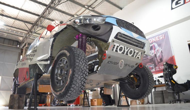 La robustez de la Toyota versión "Dakar"