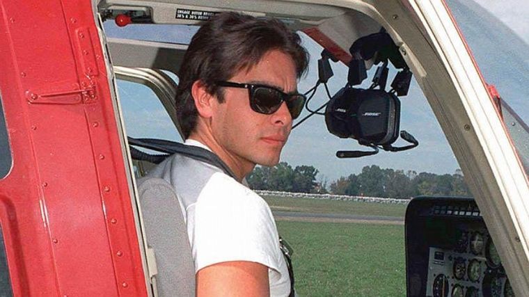 Carlitos Junior fue uno de los dos hijos que Menem tuvo con Zulema Yoma. 