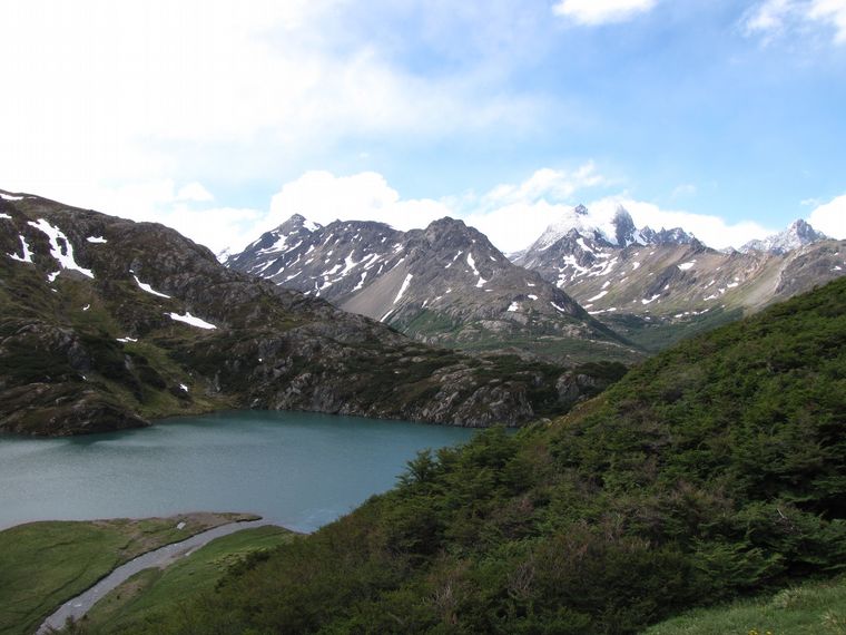 Laguna de los Caminantes en Ushuaia