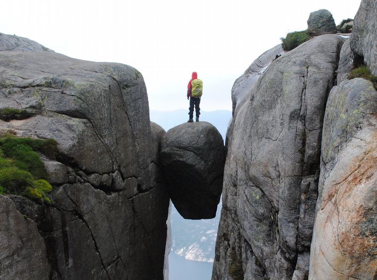 Roca Kjerag (Foto: Patricio Huidobro)