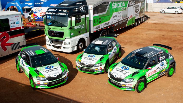 Los Skoda y su logística, tendrán base en Córdoba desde 2021.