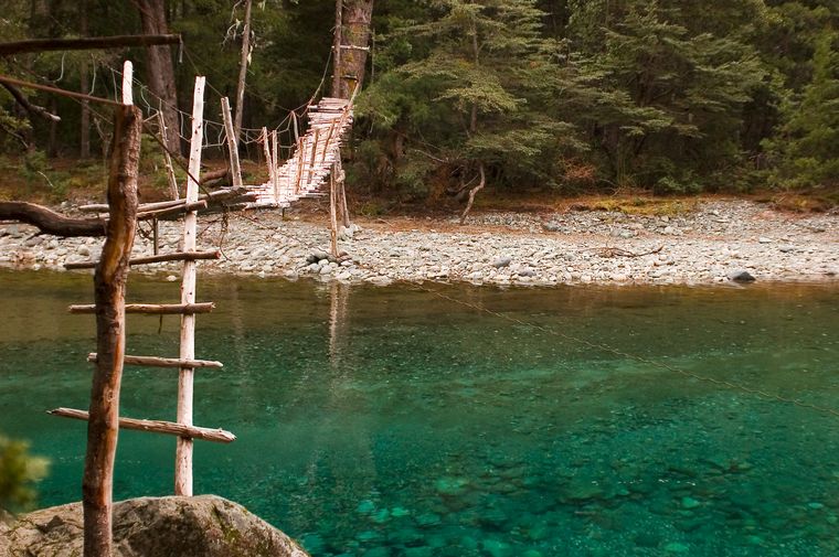 Cajón del Azul en Río Negro