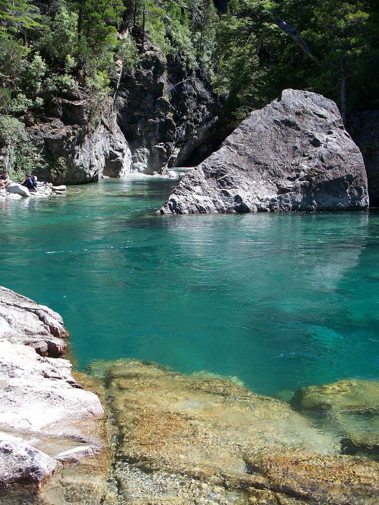 El Cajón del Azul, un refugio de montaña famoso en el mundo Argentina
