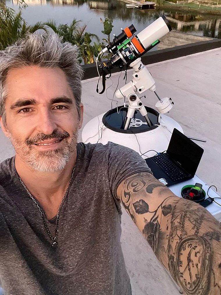 Nicolás Paladini recibió un reconocimiento de la NASA por su asombrosa fotografía