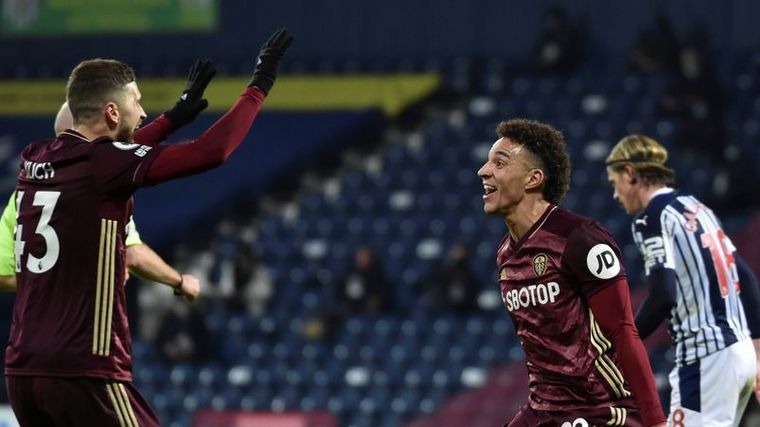 El Leeds de Bielsa goleó 5 a 0 a West Bromwich