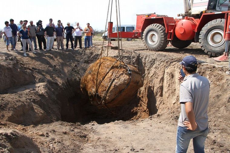 Campo de meteoritos en Chaco