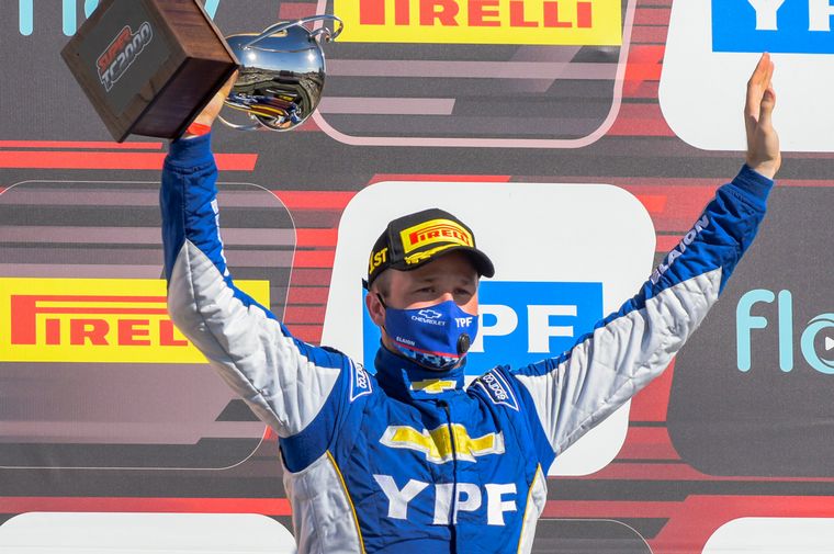 Agustín Canapino con Covid-19, está aislado y se encuentra bien, comunicó el equipo.