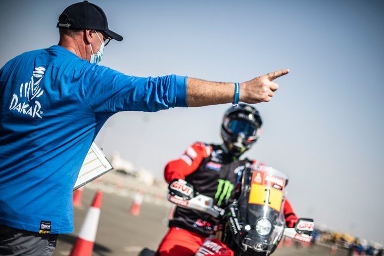 El campeón de motos, Ricky Bravec fué el mas rápido en dos ruedas.